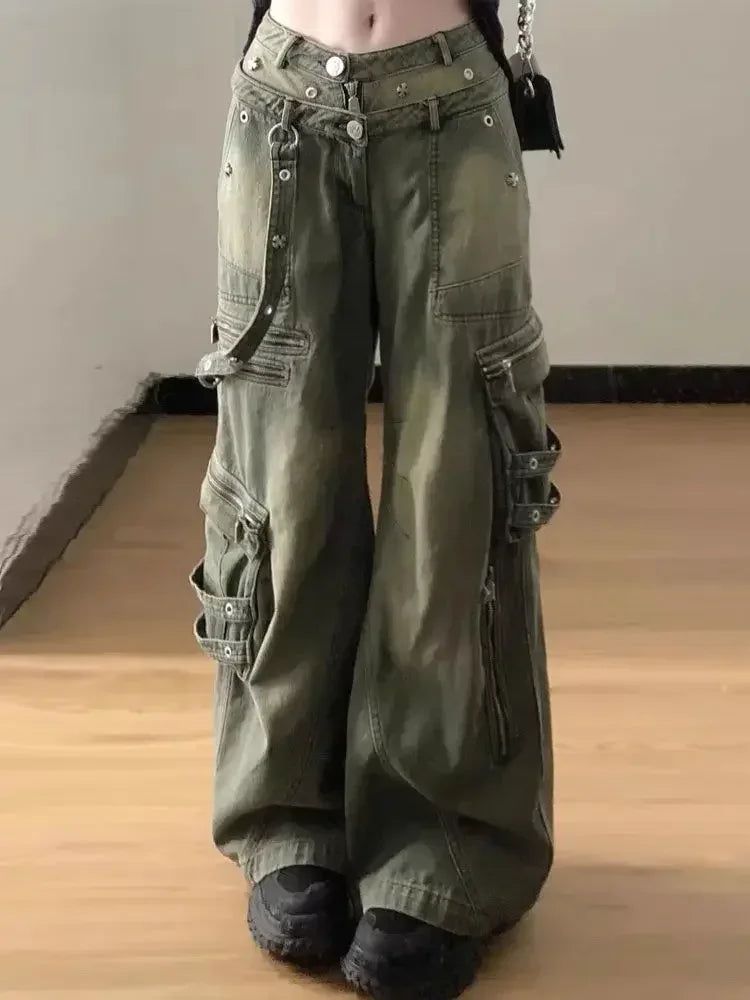 Vintage High Waist Jeans voor Vrouwen Elegant Design
