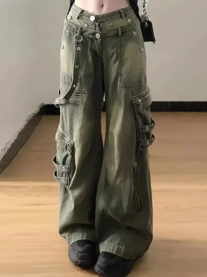 Vintage High Waist Jeans voor Vrouwen Elegant Design