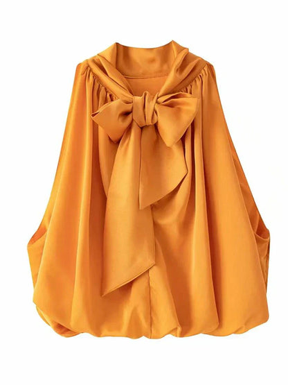 Dames Haltertop Oranje Kort Zomer Topje