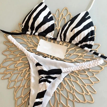 Sexy Bikini Set 2-Delig Comfortabele Strandkleding