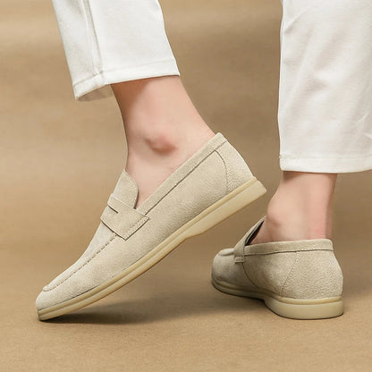 Leren Mocassino Schoenen Italiaanse Stijl