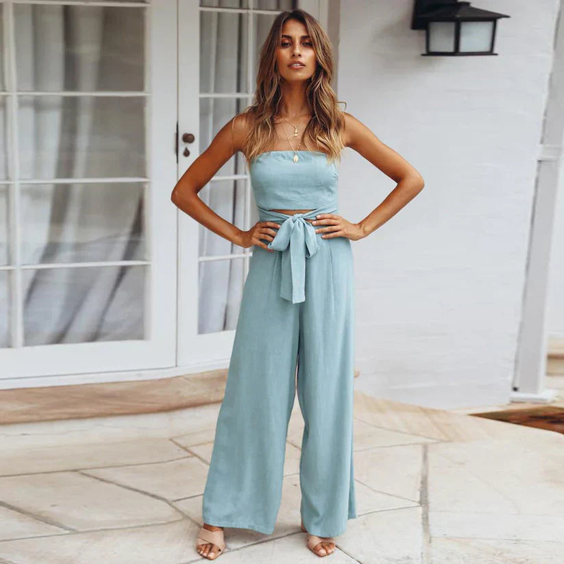 Jurk Jumpsuit Zonder Bandjes Comfortabel Casual - StudioMarella