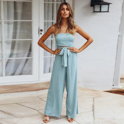 Jurk Jumpsuit Zonder Bandjes Comfortabel Casual - StudioMarella