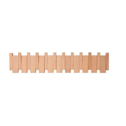 Magnetische Wandkapstok met Inklapbare Haken | 4-10 Haken | Hout