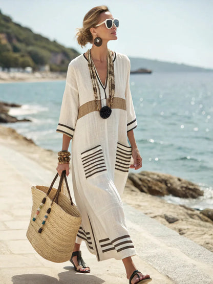 Dames Maxi-jurk Zomerse Stijl Lichtgewicht - StudioMarella