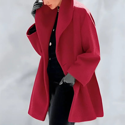 Dames Trenchcoat Warme Winterjas Klassiek Design