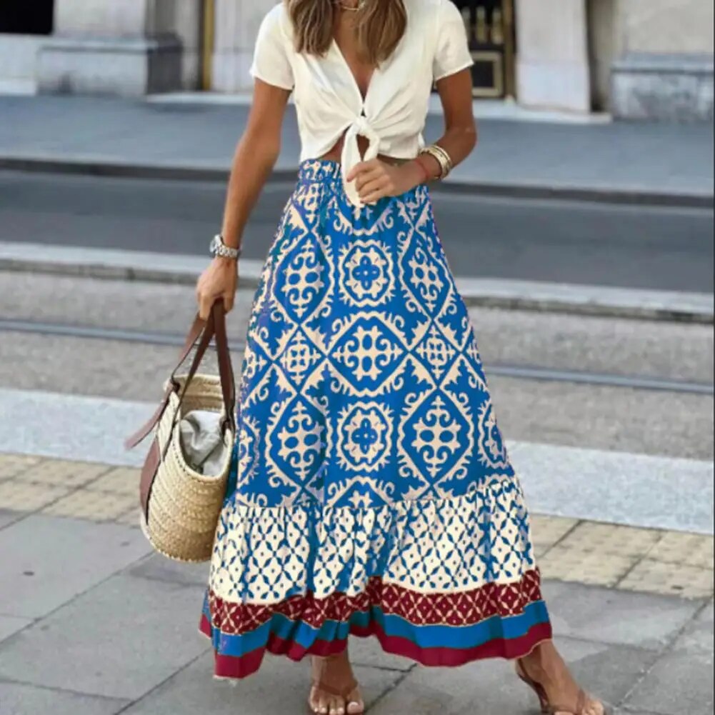 Zomerrok voor Vrouwen Jurkrok Zomerse Jurk Stijl