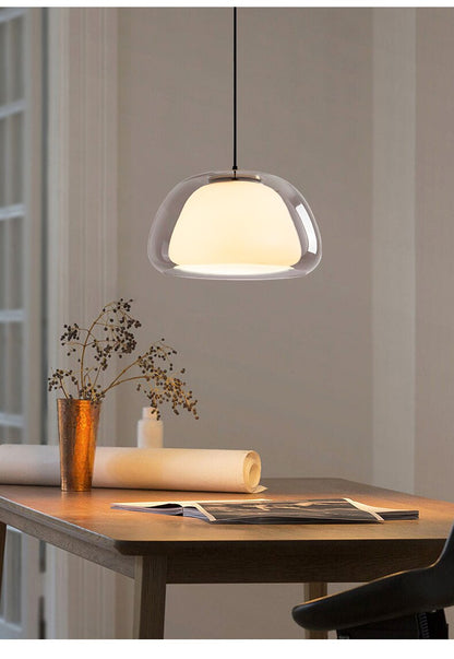 Globe Hanglamp met Gerookte Glazen Bol – Gouden, Zwarte of Transparante Afwerking | Scandinavisch Design