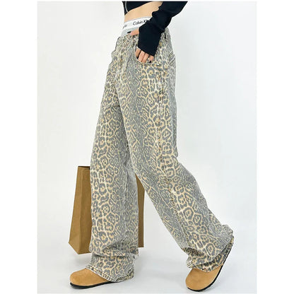Dierenprint Broek Overall voor Vrouwen Chique Stijl
