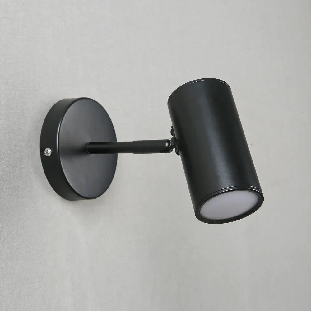 Wandspot LED Draaibaar Metaal Zwart Goud Geïntegreerd Slaapkamer Woonkamer Leeslamp Accentverlichting Modern Minimalistisch