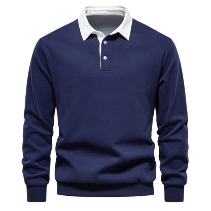 Polo Shirt Mannen Klassiek Wit
