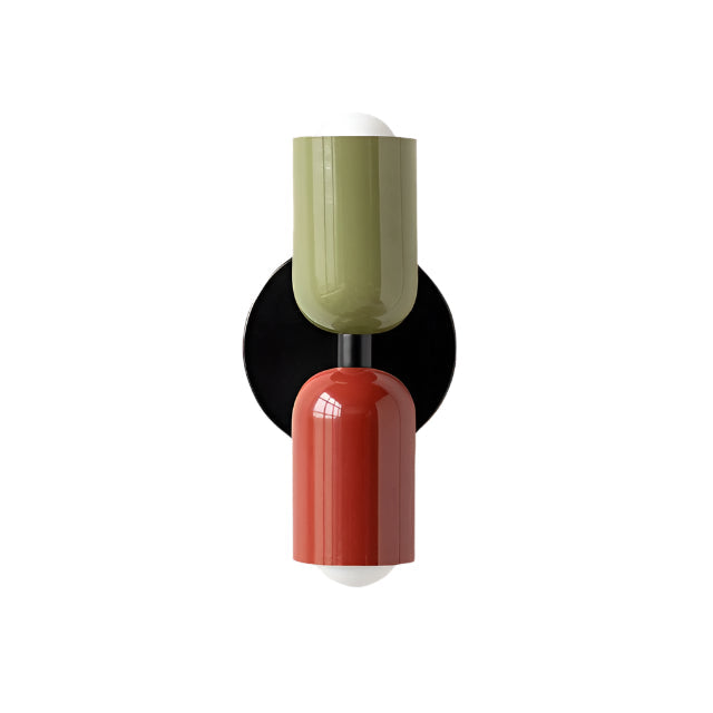 Wandlamp Dubbel Verstelbaar LED Crème Roze Groen Scandinavisch Design Woonkamer Slaapkamer Leeslamp Sfeerverlichting