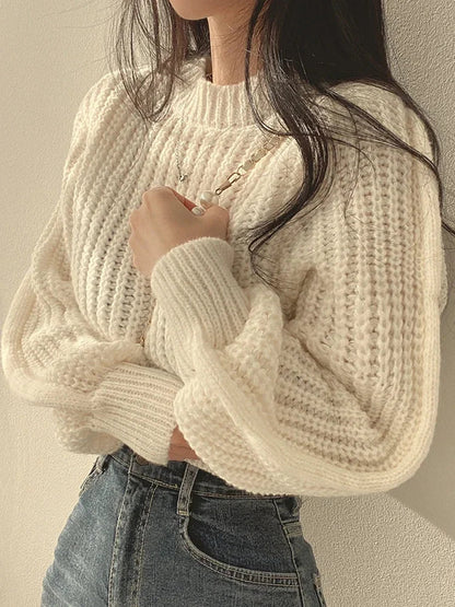 Gebreide Oversized Trui voor Vrouw