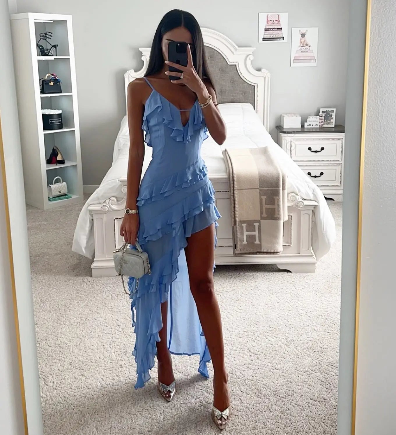 Zomerjurk Asymmetrisch Elegante Vrouwelijke Jurk - StudioMarella