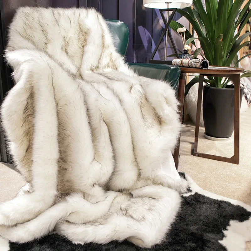 Luxe Nepbont Plaid - Zacht & Warm Sierkleed voor Bank of Bed