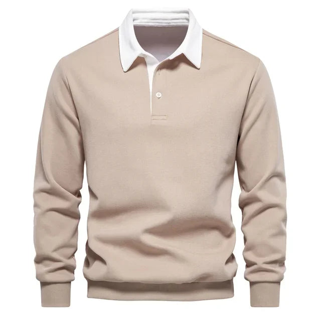 Polo Shirt Mannen Klassiek Wit