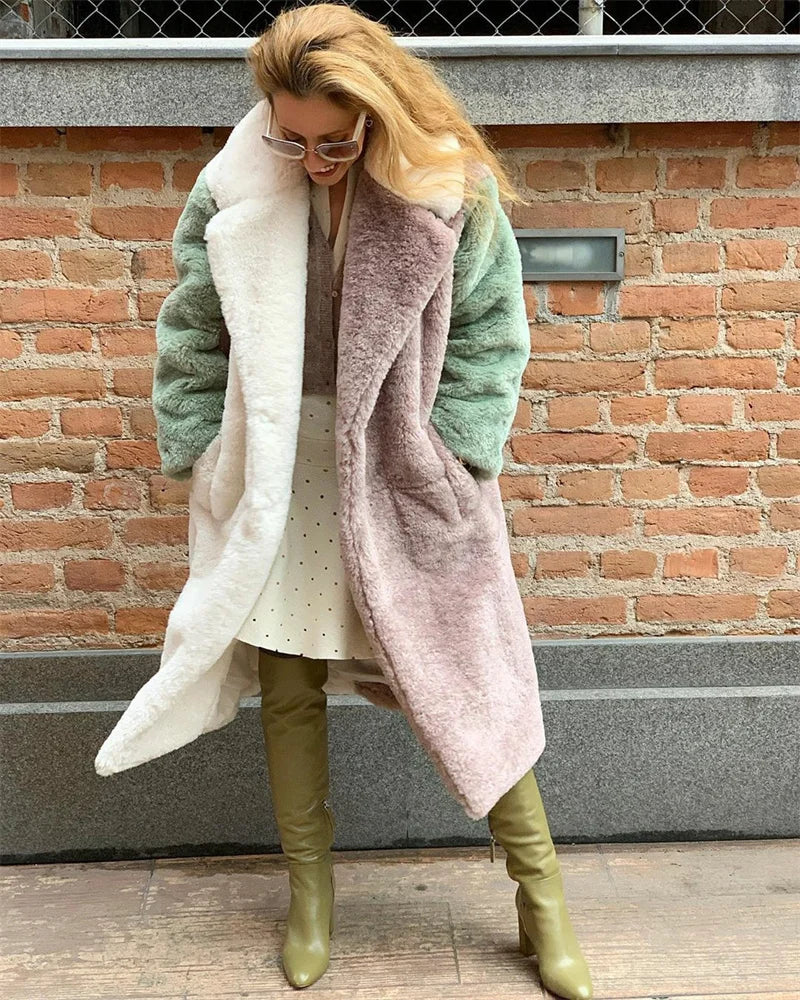 Warme Bontjas voor Vrouw Donzen Jas Winter