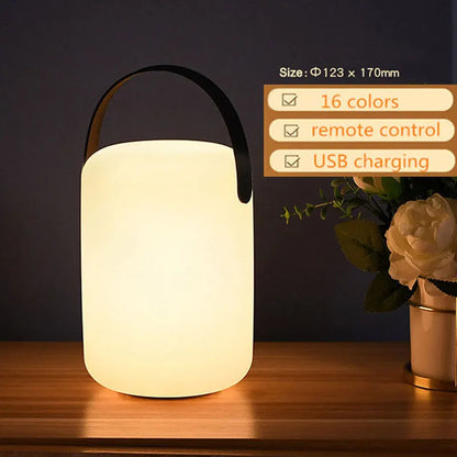Draadloze Outdoor LED Lamp met Afstandsbediening en Timer - Waterdicht Sfeerverlichting met 8 Kleuren voor Terras en Tuin