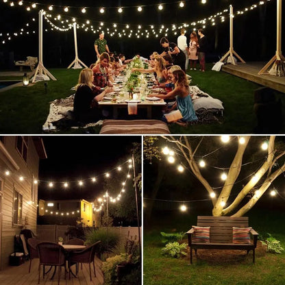 Zonne-energie Fonkelende Tuinverlichting 10 Meter LED Snoer Waterdicht IP65 Buitenverlichting Sfeerlampen voor Tuin Terras en Balkon