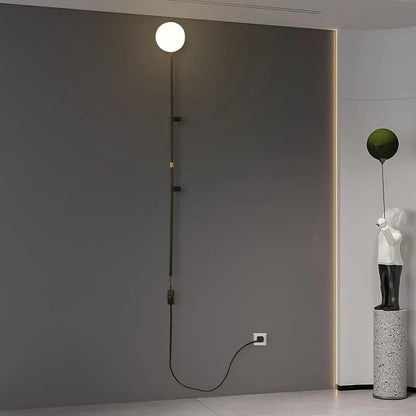 Scandinavische Wandlamp Wandsconce met Plug-in Aansluiting