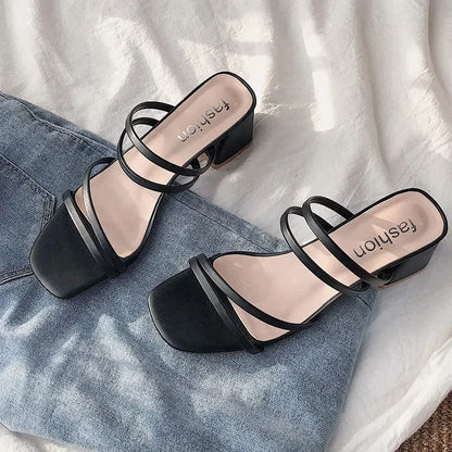 Elegante Zomer Sandalen Hakken voor Vrouwen