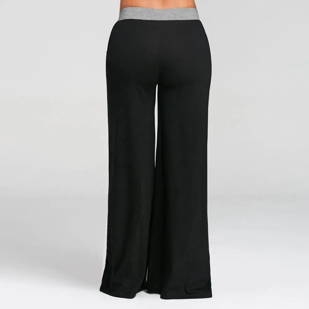 Plus Size Flare Broek Comfortabel Zittend