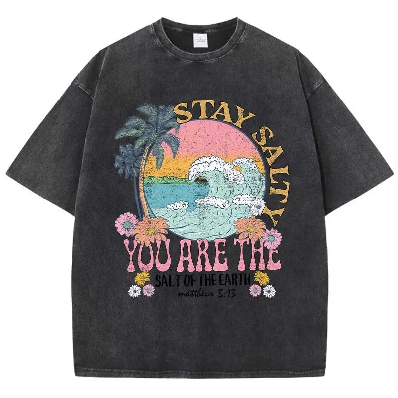 Casual Ocean T-Shirt voor Mannen Zephyr - StudioMarella