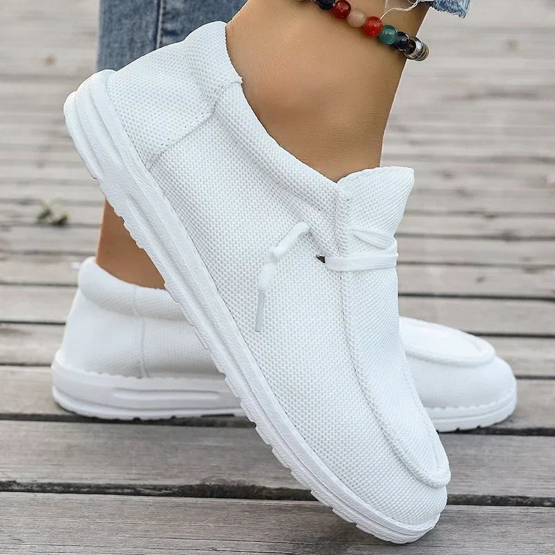 Platform Sneakers Ademend met Hoge Hak Comfortabel