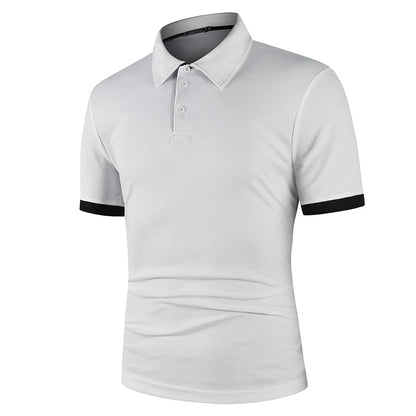 Heren Polo Shirt Slim Fit Klassiek Design