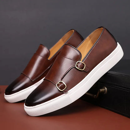 Leren Loafers Heren Bellini Stijl → Leren Heren Loafers Elegant Bellini Design