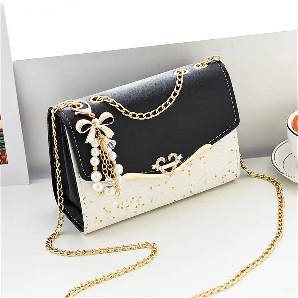 Glitter Pailletten Shopper Tas voor Dames