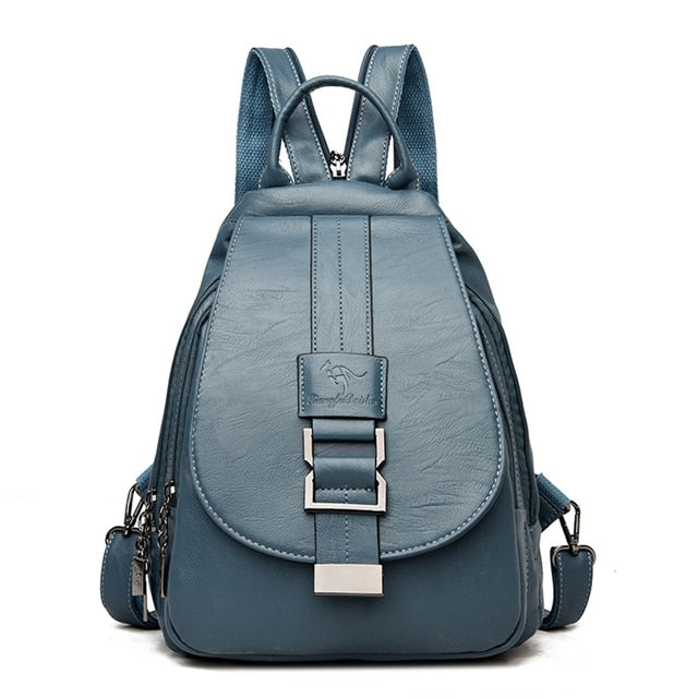 Leren Damesrugzak Elegant Design Praktisch Schoudertas Dagelijks Gebruik Mode Accessoire Veelzijdig Stijlvol
