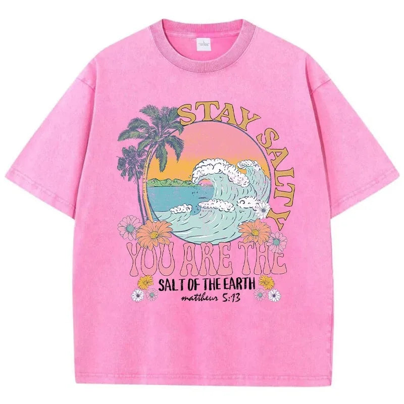 Casual Ocean T-Shirt voor Mannen Zephyr