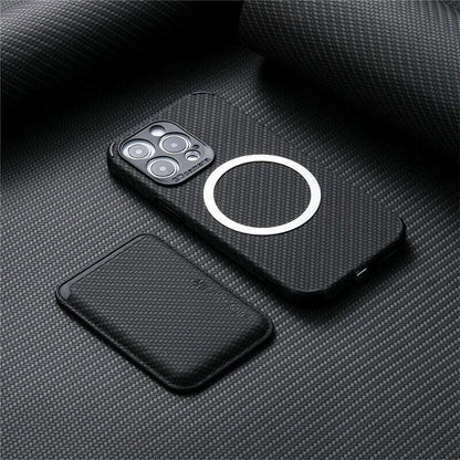 Magnetische Portemonnee Case voor iPhone – Minimalistische Telefoonhoes met Kaarthouder