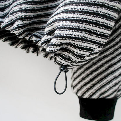 Dames Hoodie Gestreept Zacht en Comfortabel