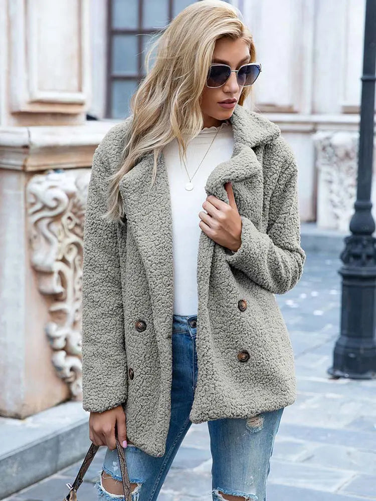 Faux Fur Jas Warm en Stijlvol → Faux Fur Jas Warmte en Stijl