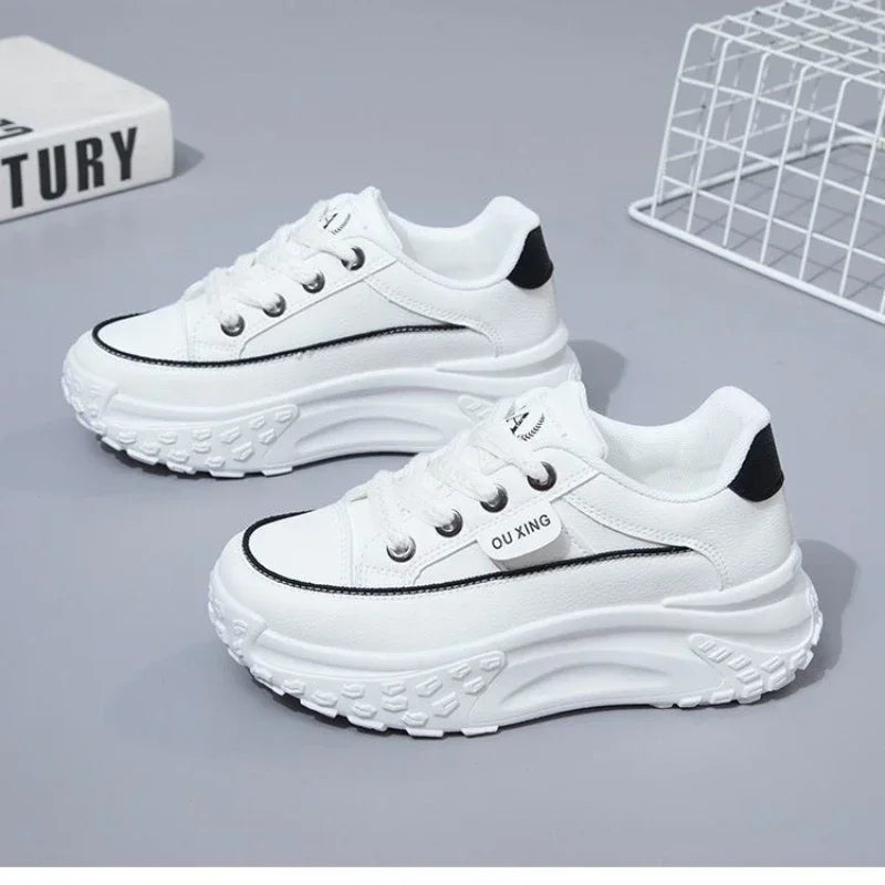 Retro Dames Sneakers Luxe Sportschoenen