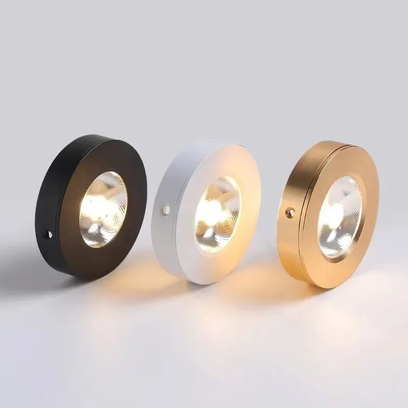 Ultra Dunne LED Opbouw Downlight Plafondlamp Aluminium Anti-Glare Design Voor Keuken Badkamer En Woonruimte 90-260V