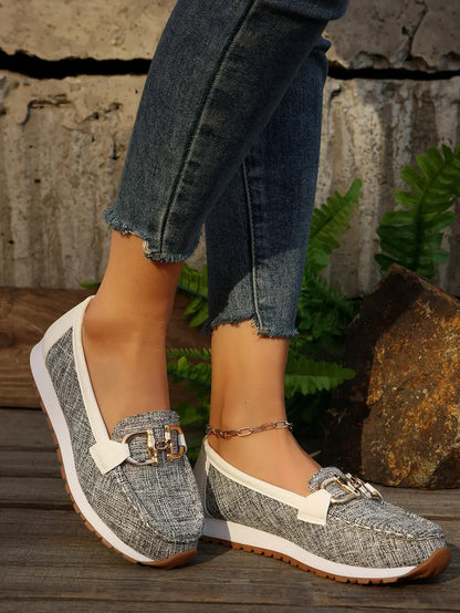 Dames Schoenen Casual Stoffen Loop schoenen
