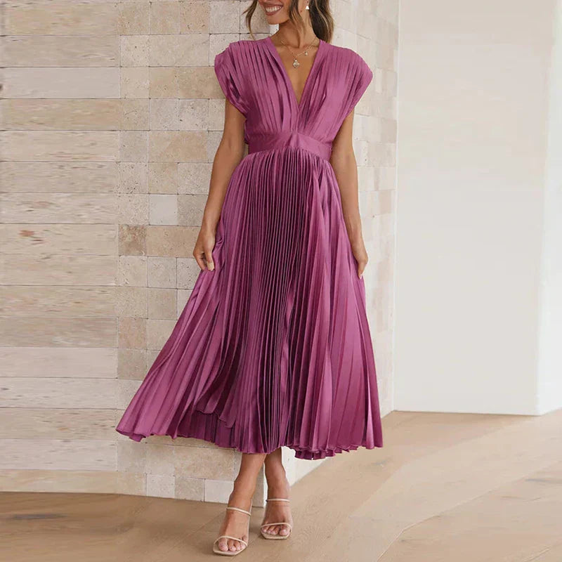 Mouwloze Dames Jurk Elegante Zomerjurk - StudioMarella