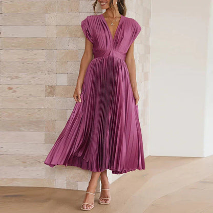Mouwloze Dames Jurk Elegante Zomerjurk - StudioMarella