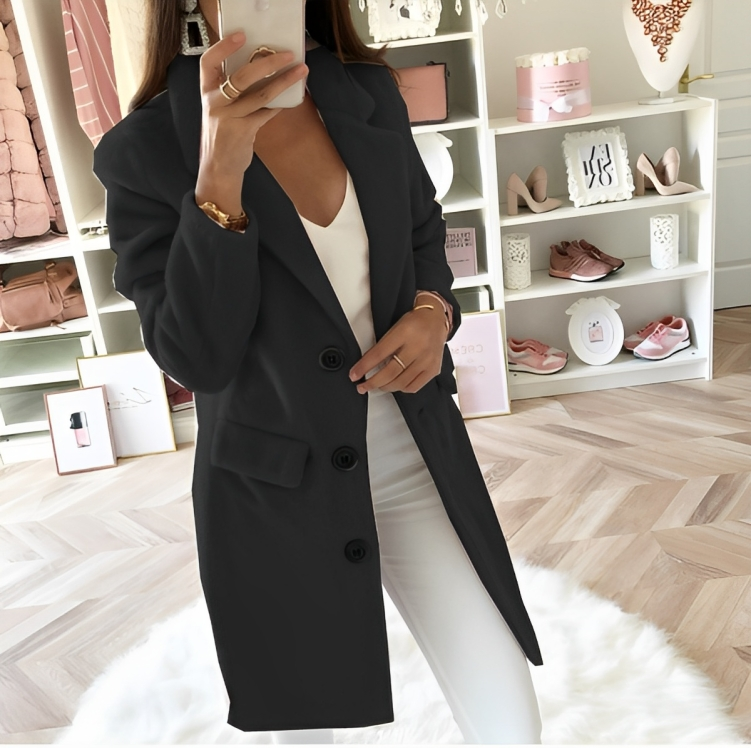 Dames Winterjas Elegante Lange Warme Kwaliteit
