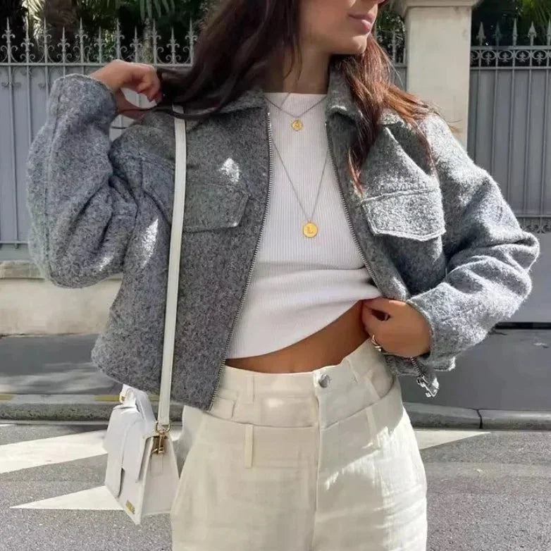 Dames Truien Streetwear Celeste Blauw Casual Stijl