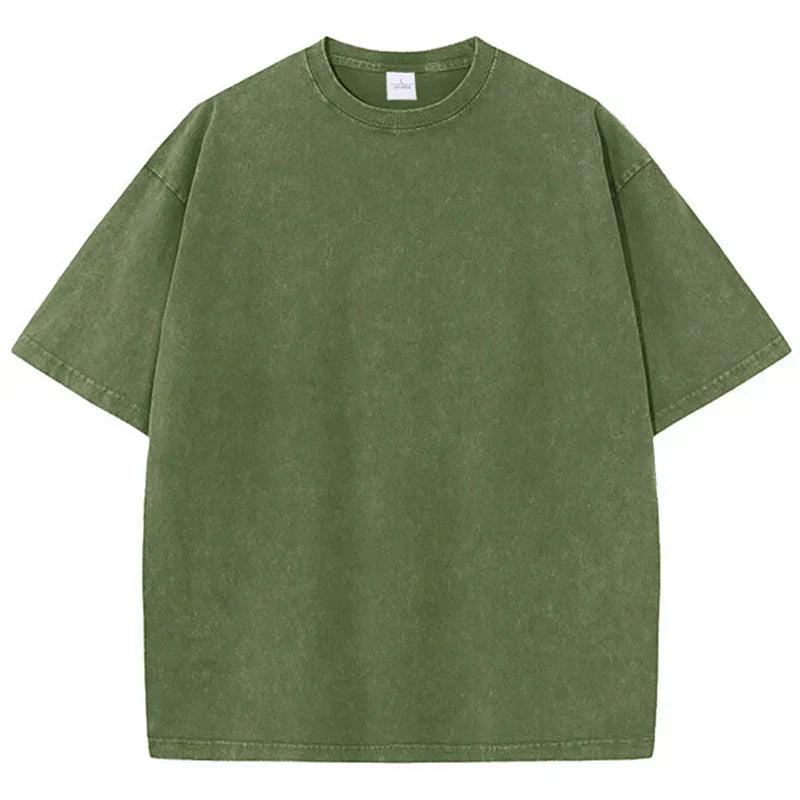 Vrouwen Oversized T-shirt Vintage Look Zomerse Stijl