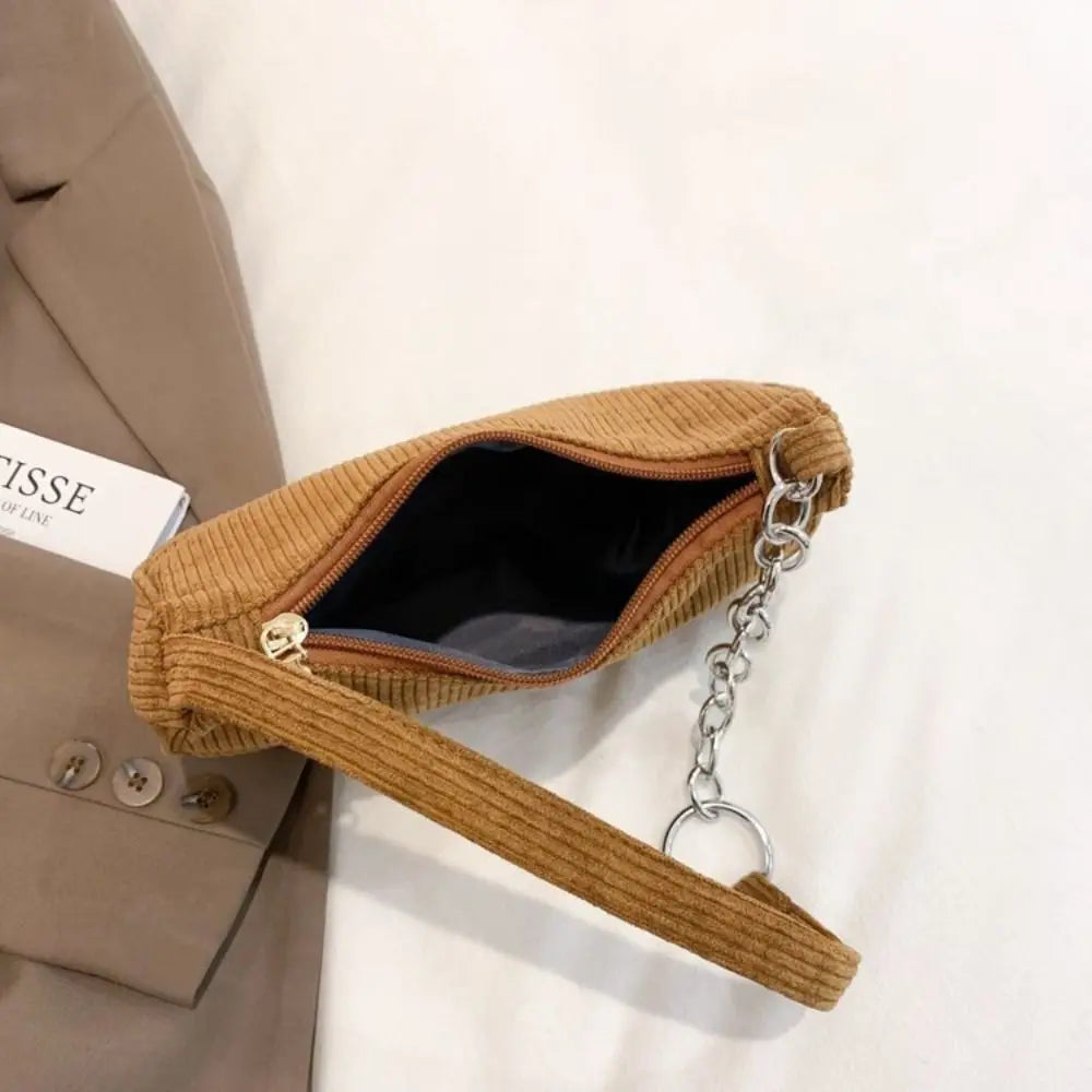 Corduroy Clutch Tasje Chic Design