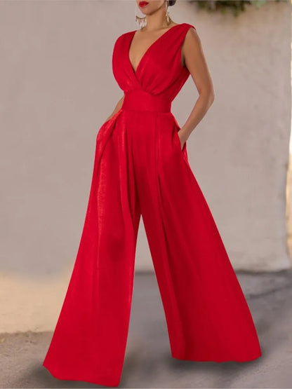 Dames Jumpsuit Zomerjurk Lange Mouwen