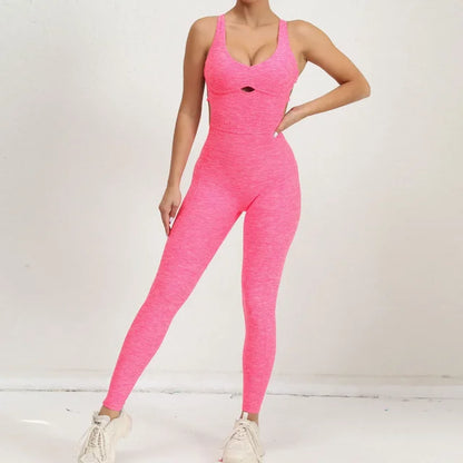 Dames Sportoverall Zonder Rug Comfortabel Sportoutfit