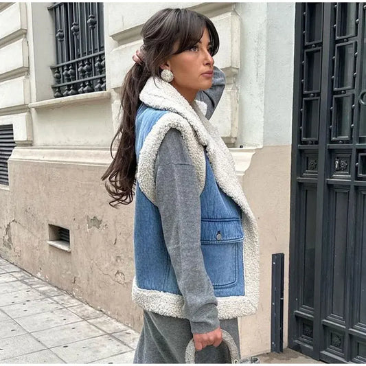 Damesvest Met Capuchon Stijlvol Warm - StudioMarella