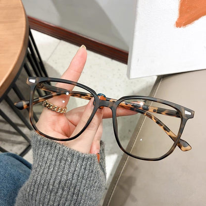 Dioptrie Bril voor Bijziendheid met Anti-Blauw Lichtfilter | Unisex Oversized Montuur | Vermindert Oogvermoeidheid