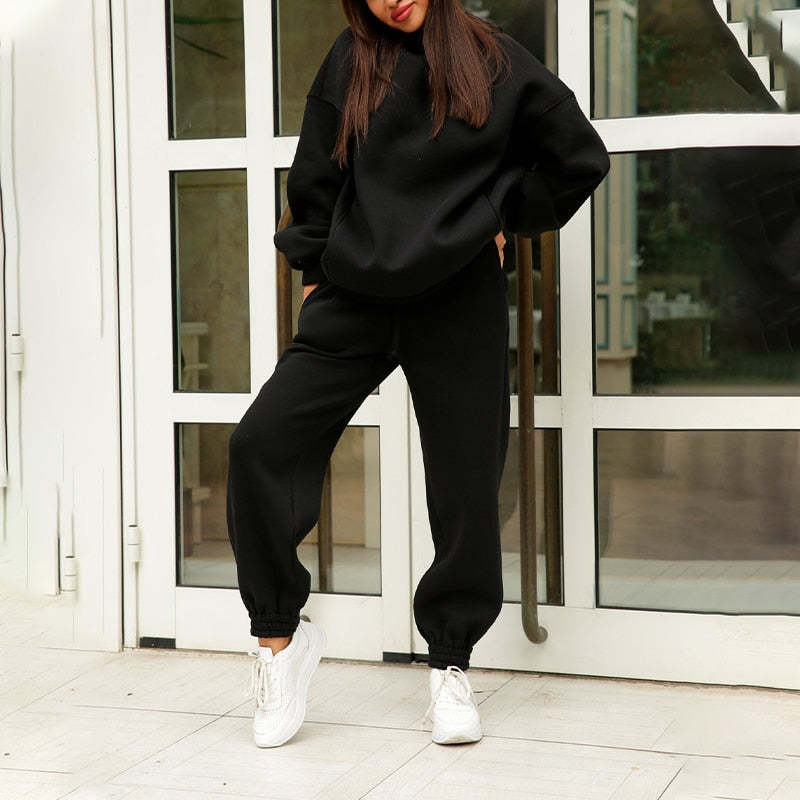 Oversized Joggingset Dames Comfortabel Zacht - StudioMarella